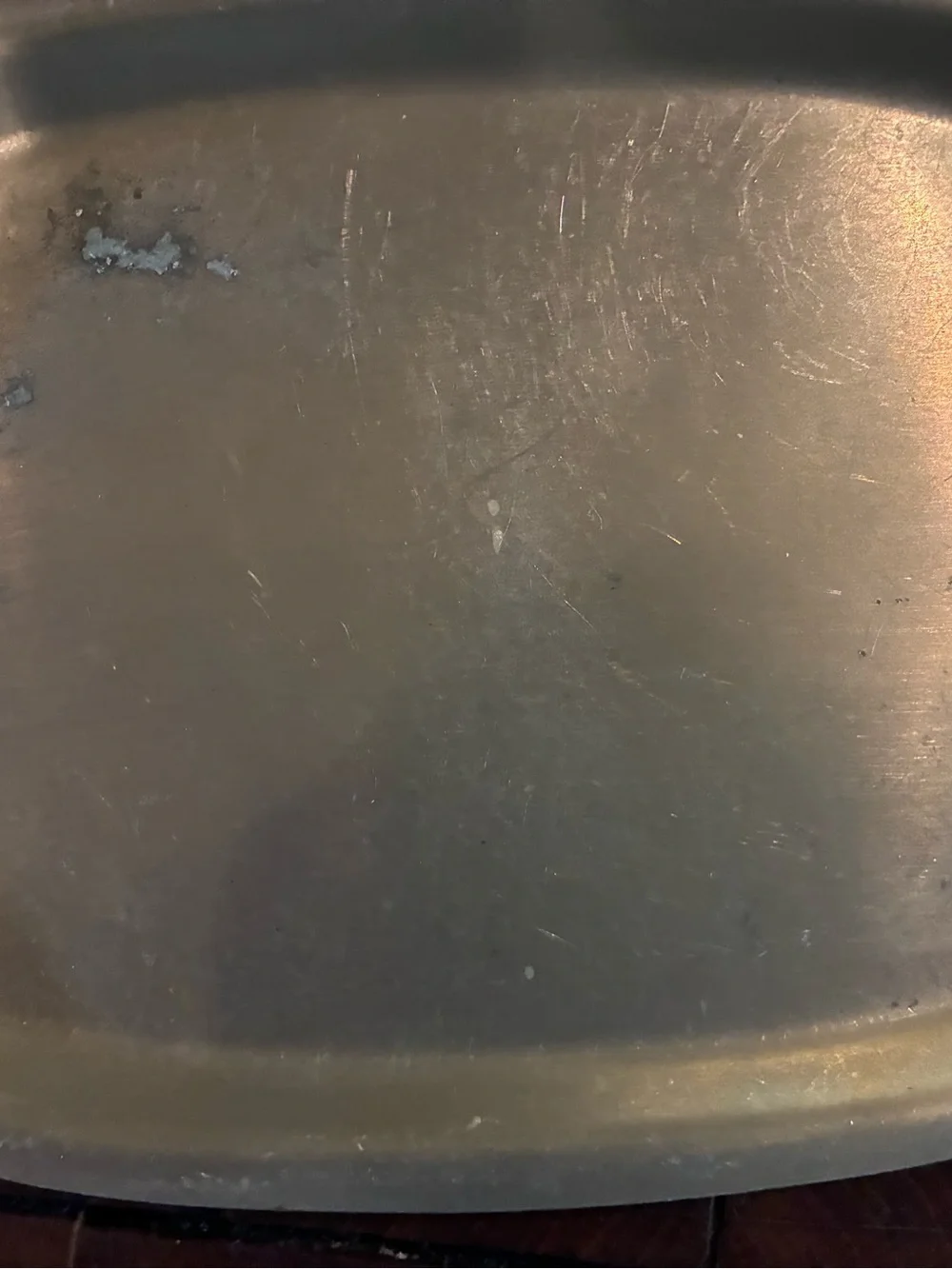 Vintage Pewter Sugar & Creamer Set on Small Tray!